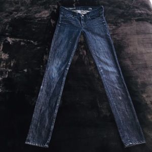 J. Crew Toothpick Dark Wash Jeans Sz 26